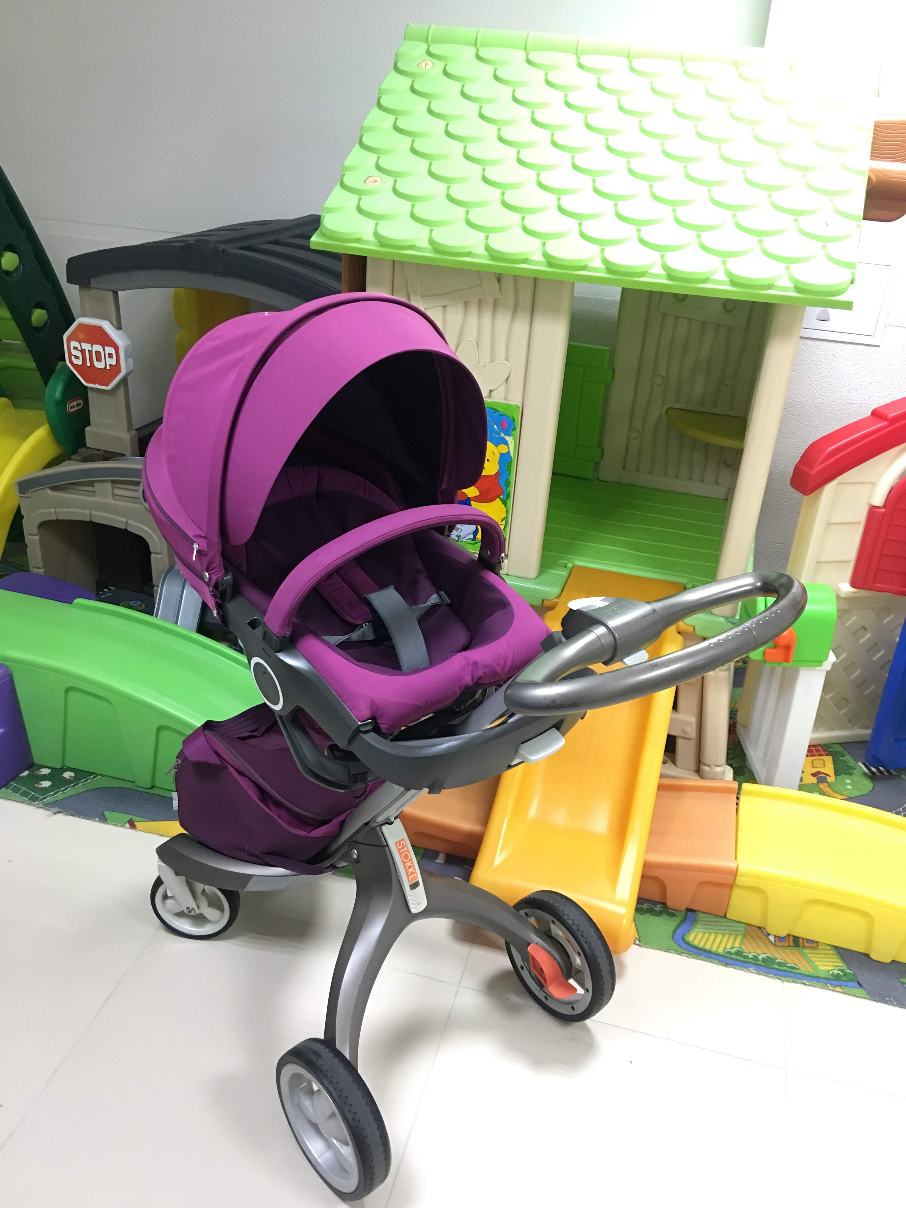 Коляска прогулочная STOKKE XPLORY PURPLE V3 / Прокат прогулочных ...